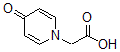 结构式 CAS# 45965-36-4, 4-氧代-1(4H)-吡啶乙酸