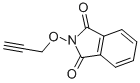 structure of CAS# 4616-63-1, N-(Propargyloxy)Phthalimide;2-Prop-2-Ynoxyisoindoline-1,3-Dione;2-Propargyloxyisoindoline-1,3-Quinone;1H-Isoindole-1,3(2H)-Dione, 2-(2-Propynyloxy)-