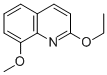 structure of CAS# 46185-83-5, 2-Ethoxy-8-Methoxyquinoline