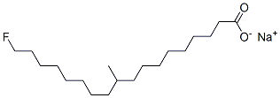 CAS#: 462-16-8， 18-Fluoro-10-Methyloctadecanoic Acid Sodium Salt