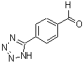结构式 CAS# 462068-57-1, 4-(1H-四唑-5-基)苯甲醛