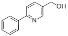 structure of CAS# 4634-09-7, (6-Phenyl-3-Pyridinyl)Methanol;(6-PHENYL-3-PYRIDINYL)METHANOL