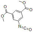 structure of CAS# 46828-05-1, 5-Isocyanato-1,3-Benzenedicarboxylic Acid 1,3-Dimethyl Ester;3,5-BIS(METHOXYCARBONYL)PHENYL ISOCYANATE 98%;3,5-BIS(METHOXYCARBONYL)PHENYL ISOCYANATE;DIMETHYL 5-ISOCYANATOISOPHTHALATE