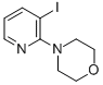 structure of CAS# 470463-40-2, 4-(3-Iodo-Pyridin-2-Yl)-Morpholine;Ambad105