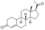 结构式 CAS# 472-54-8, 19-去甲黄体酮