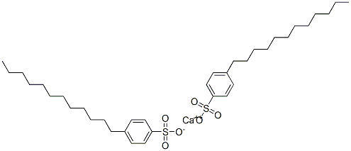 CAS 登录号：47236-10-2， 二(4-十二烷基苯磺酸)钙盐