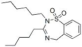 CAS#: 47328-55-2， 2-Hexyl-3-Pentyl-2,5-Dihydro-1,2,4-Benzothiadiazepine 1,1-Dioxide