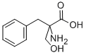 结构式 CAS# 4740-47-0, DL-2-苄基丝氨酸
