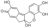 structure of CAS# 475-25-2, Hematein;Kbiogr_001996;Spectrum5_000376;Specplus_000484