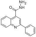 structure of CAS# 4779-54-8, 2-Phenyl-Quinoline-4-Carboxylic Acid Hydrazide;2-Phenyl-4-Quinolinecarbohydrazide;2-Phenylcinchoninohydrazide;St5046186