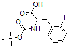 结构式 CAS# 478183-64-1, 叔丁氧羰基-D-2-碘苯丙氨酸
