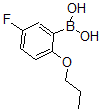 structure of CAS# 480438-73-1, [5-Fluoro-2-(Propyloxy)Phenyl]Boronic Acid