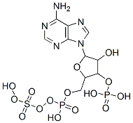 CAS 登录号：482-67-7， 6-氨基-9-[3-羟基-5-[(羟基-磺基氧基-磷酰)氧基甲基]-4-膦酰氧基-四氢呋喃-2-基]-嘌呤