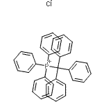 结构式 CAS# 48234-64-6, 三苯基(三苯甲基)鏻氯化物