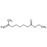 structure of CAS# 485320-27-2, Ethyl 7-Methyl-7-Octenoate;Ethyl 7-methyl-7-octenoate;Ethyl 7-methyloct-7-enoate;Ethyl 7-methyloct-7-enoate 97%