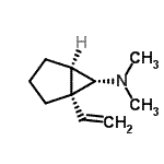 CAS 登录号：486404-79-9， (1R,5R,6S)-N,N-二甲基-1-乙烯基双环[3.1.0]己烷-6-胺
