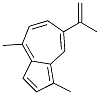CAS 登录号：489-85-0， 1,4-二甲基-7-异丙烯基薁