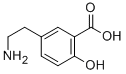 CAS#: 4900-26-9， 5-(2-Amino-Ethyl)-2-Hydroxy-Benzoic Acid