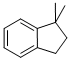structure of CAS# 4912-92-9, 2,3-Dihydro-1,1-Dimethyl-1H-Indene;1,1-Dimethylindane;1,1-Dimethyl-[2,3-Dihydroindene];1,1-Dimethylindan