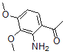 structure of CAS# 49701-79-3, 1-(2-Amino-3,4-Dimethoxyphenyl)-Ethanone;1-(2-Amino-3,4-Dimethoxyphenyl)Ethan-1-One;1-(2-Amino-3,4-Dimethoxyphenyl)Ethanone