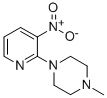 structure of CAS# 5028-15-9, 1-Methyl-4-(3-Nitro-2-Pyridinyl)Piperazine;1-Methyl-4-(3-Nitro-2-Pyridin-1-Iumyl)Piperazin-1-Ium;Zinc03884477