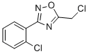 structure of CAS# 50737-32-1, 5-Chloromethyl-3-(2-Chloro-Phenyl)-[1,2,4]Oxadiazole;Zinc03394464