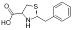 structure of CAS# 50739-30-5, 2-Benzyl-Thiazolidine-4-Carboxylic Acid