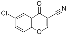 structure of CAS# 50743-20-9, 6-Chloro-3-Cyanochromone;6-CHLORO-4-OXO-4 H-1-BENZOPYRAN-3-CARBONITRILE;6-CHLORO-4-OXO-4H-CHROMENE-3-CARBONITRILE;6-Chlorochromone-3-Carbonitrile, 98%