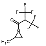 CAS 登录号：50837-76-8， 3,3,3-三氟-1-(2-甲基-1-氮丙啶基)-2-(三氟甲基)-1-丙酮
