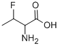 结构式 CAS# 50885-01-3, 2-氨基-3-氟丁酸