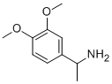 结构式 CAS# 50919-08-9, 1-(3,4-二甲氧基-苯基)-乙胺