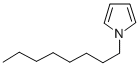 structure of CAS# 50966-65-9, 1-n-Octylpyrrole;1-N-OCTYLPYRROLE 95+%;1-N-OCTYLPYRROLE
