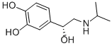 structure of CAS# 51-31-0, Levisoprenaline;4-[(1R)-1-Hydroxy-2-(Isopropylamino)Ethyl]Benzene-1,2-Diol;4-[(1R)-1-Hydroxy-2-(Isopropylamino)Ethyl]Pyrocatechol;Ncgc00016665-01