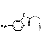 CAS#: 51100-84-6， 3-(5-Methyl-1H-Benzimidazol-2-Yl)Propanenitrile