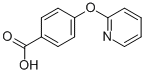 结构式 CAS# 51363-00-9, 4-(吡啶-2-基氧基)苯甲酸