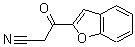 结构式 CAS# 5149-69-9, 2-氰基乙酰基苯并呋喃