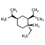 CAS#: 515-12-8， (1R,2S,4R)-1-Ethyl-2,4-Diisopropyl-1-Methylcyclohexane