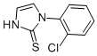structure of CAS# 51581-47-6, 1-(2-Chlorophenyl)Imidazoline-2-Thione;1-(2-Chlorophenyl)Imidazoline-2-Thione;Zinc00141428;Nsc370367