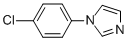 structure of CAS# 51581-54-5, 1-(4-Chlorophenyl)Imidazole;Zinc00156200;Rjc 01115;1-(4-Chlorophenyl)-1H-Imidazole