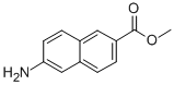 structure of CAS# 5159-59-1, 6-Amino-2-Naphthoic Acid Methyl Ester;6-AMINO-2-NAPHTHOIC ACID METHYL ESTER EP;6-AMINO-2-NAPHTHOIC ACID METHYL ESTER;6-AMINO-2-NAPHTOIC ACID METHYL ESTER