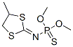 CAS#: 5166-62-1， N-(4-Methyl-1,3-Dithiolan-2-Ylidene)Phosphoramidothioic Acid O,O-Dimethyl Ester