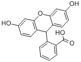 structure of CAS# 518-44-5, Fluorescin;Fds;Chebi:42492;2-(3,6-Dihydroxyxanthen-9-Yl)Benzoic Acid