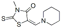 CAS#: 5199-12-2， 3-Methyl-5-(Piperidinomethylene)-2-Thioxothiazolidin-4-One