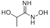 structure of CAS# 52046-55-6, 2,N-Dihydroxy-Propionamidine;2,N-DIHYDROXY-PROPIONAMIDINE