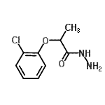 结构式 CAS# 52094-94-7, 2-(2-氯苯氧基)丙酰肼