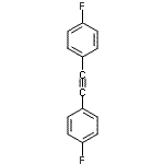 structure of CAS# 5216-31-9, 1,1'-(1,2-Ethynediyl)Bis(4-Fluorobenzene);1,1'-ethyne-1,2-diylbis(4-fluorobenzene);1,2-Bis(4-fluorophenyl)ethyne;4,4'-Difluorodiphenylacetylene
