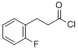 结构式 CAS# 52163-89-0, 3-(2-氟苯基)丙酰氯