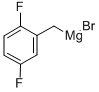 structure of CAS# 522651-57-6, 2,5-Difluorobenzylmagnesium Bromide