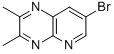 structure of CAS# 52333-43-4, 7-Bromo-2,3-Dimethylpyrido[2,3-b]Pyrazine;7-Bromo-2,3-Dimethyl-Pyrido[2,3-B]Pyrazine;Zinc00039795;Fs002004