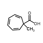 CAS#: 52433-00-8， 1-Methyl-2,4,6-Cycloheptatriene-1-Carboxylic Acid